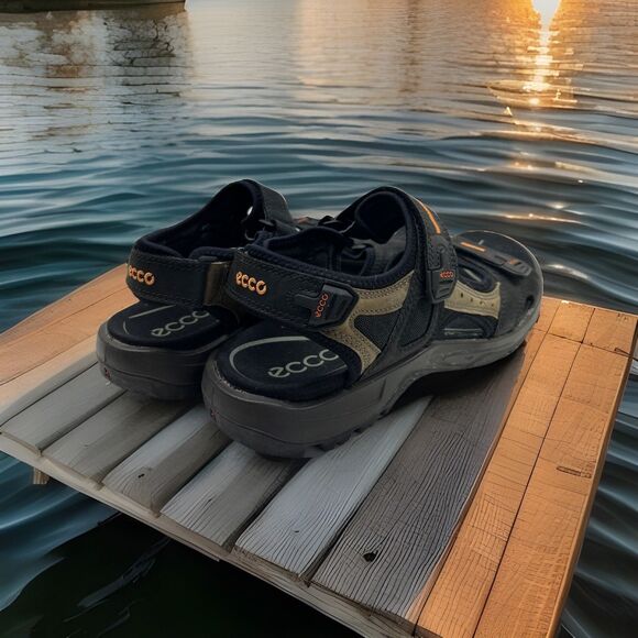 Ecco Off-road Yucatán Sandals Men’s European Size 45 (US 11-11.5) Outdoors - Picture 1 of 10